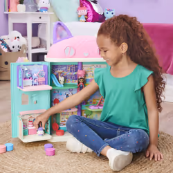 Gabby's Dollhouse Gabby et la Maison Magique - - Playset De Luxe La Cuisine De Petit Chou - 1 Figurine + Accessoires - Ajoute Cette Pièce A Ta Maison Gabby Et La Maison Magique - Jouet Enfant 3 Ans + - Vue supplémentaire 8