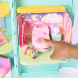Gabby's Dollhouse - Gabby et la Maison Magique - Playset Deluxe La Chambre De Polochat - Pièce De Jeu Avec 1 Figurine & Accessoires - Dessin Animé Gabby Et La Maison Magique - Jouet Enfant 3 Ans et + - Vue supplémentaire 6