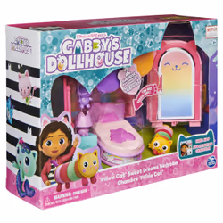 Gabby's Dollhouse - Gabby et la Maison Magique - Playset Deluxe La Chambre De Polochat - Pièce De Jeu Avec 1 Figurine & Accessoires - Dessin Animé Gabby Et La Maison Magique - Jouet Enfant 3 Ans et + - Vue supplémentaire 9