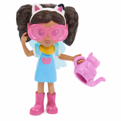 Gabby's Dollhouse Gabby et la Maison Magique - - PACK 2 FIGURINES ET ACCESSOIRES - Coffret Jardin Enchanté - Gabby, 1 Figurine Chat Et Accessoires - Dessin Animé Gabby Chat - Jouet Enfant 3 Ans et + - Vue supplémentaire 7