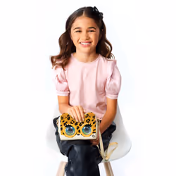 Purse Pets LEOPARD - COMPAGNON INTERACTIF FORMAT SAC A MAIN - Animal Interactif Qui Cligne Des Yeux Avec Effets Sonores et Différents Modes De Jeu