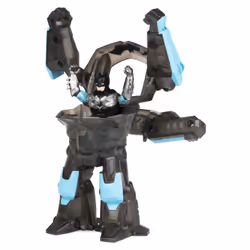 DC Comics Batman, Figurine articulée Batman de 10,2 cm avec armure technologique transformable