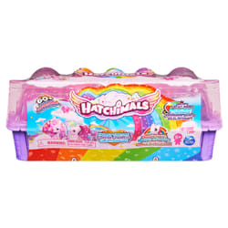 Hatchimals - PACK AVENTURE 10 FAMILLE SURPRISE LICORNES - Boîte Oeufs 10 Figurines à Collectionner - Transport facile - Thème Famille - 6063118 - Jouet enfant 5 Ans et +