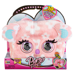 Purse Pets PRINT PERFECT - KOALA - COMPAGNON INTERACTIF FORMAT SAC A MAIN - Koala Animal Interactif Motif Floral Rose Qui Cligne Des Yeux - Sons et Modes De Jeu - Jouet Enfant 5 Ans et +