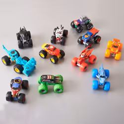 Monster Jam , Monster trucks en métal moulé Dragon Vs. Sparkle Smash officiels, échelle 1:64, jouets pour garçons à partir de 3 ans