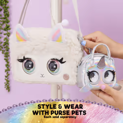 Purse Pets MICRO - PACK DE 2 MICRO - MINI COMPAGNON FORMAT SAC A MAIN - 2 Petits Animaux A Accrocher A Son Ou A La Ceinture - Bougent Les Yeux - 6064161 - Jouet Enfant 5 Ans et + - Vue supplémentaire 6