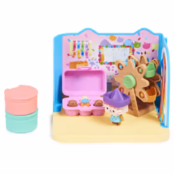 Gabby's Dollhouse Gabby et la Maison Magique - - Playset Deluxe Atelier Bébé Boîte - 1 Figurine Accessoires - Pièce Maison de Poupée - Dessin Animé Gabby Et La Maison Magique - Jouet Enfant 3 Ans et + - Vue supplémentaire 5