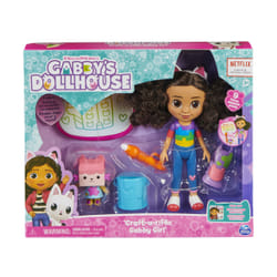 Gabby's Dollhouse , Poupées Gabby artiste et accessoires de luxe dont une tablette avec surface réactive à l'eau et pinceau à eau, jouets pour filles et garçons à partir de 3 ans