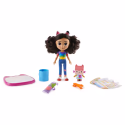 Gabby's Dollhouse , Poupées Gabby artiste et accessoires de luxe dont une tablette avec surface réactive à l'eau et pinceau à eau, jouets pour filles et garçons à partir de 3 ans - Vue supplémentaire 6