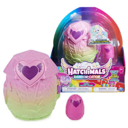 Hatchimals - PLAYSET MAISON 4 FAMILLE SURPRISE SAISON 2 - Coffret Inédit Figurines À Collectionner - Thème Famille - Jouet enfant 5 Ans et + - Modèle Aléatoire