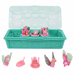 Hatchimals - PACK AVENTURE 10 FAMILLE SURPRISE LAMAS - Boîte Oeufs 10 Figurines à Collectionner - Transport facile - Thème Famille Lamas Fleuristes - Jouet enfant 5 Ans et + - Vue supplémentaire 6