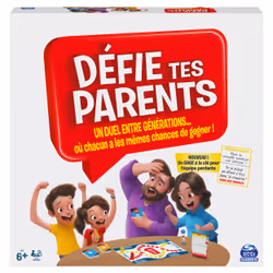 Games DÉFIE TES PARENTS - Nouvelle Edition du Jeu de Société où Parents et Enfants s’affrontent - Un Jeu de Plateau Convivial ...