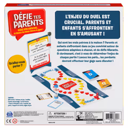 Games DÉFIE TES PARENTS - Nouvelle Edition du Jeu de Société où Parents et Enfants s'affrontent - Un Jeu de Plateau Convivial pour toute la Famille avec Questions et Défis Amusants - Jeu Enfant 6 Ans et + - Vue supplémentaire 5