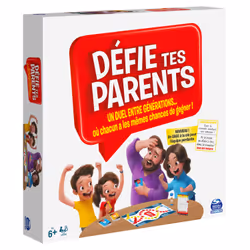 Games DÉFIE TES PARENTS - Nouvelle Edition du Jeu de Société où Parents et Enfants s'affrontent - Un Jeu de Plateau Convivial pour toute la Famille avec Questions et Défis Amusants - Jeu Enfant 6 Ans et + - Vue supplémentaire 7