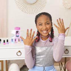 Cool Maker GO GLAM Refill Pack avec 2 cartouches de motifs et du vernis à ongles à utiliser avec la machine à ongles du U-nique Nail Salon, kit de manucure