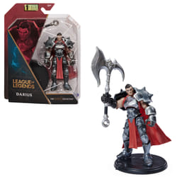 League of Legends FIGURINE 10 CM DARIUS - Figurine Articulée Darius 10 cm A Collectionner - Avec Détails Qualité Et 1 Accessoires - Collection Champion
