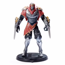 League of Legends FIGURINE PREMIUM 18 CM ZED - Figurine Articulée Zed 18 cm A Collectionner - Avec Détails Qualité Et 2 Accessoires - Collection Champion - 6062261 - Jouet Enfant 12 ans et +