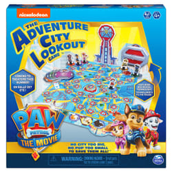 PAW Patrol PAT PATROUILLE LE FILM - JEU DE PLATEAU - Jeu de Société Avec Missions Univers La Pat'Patrouille Et Tour de Contrôle, Pions, Jetons et Cartes Mission