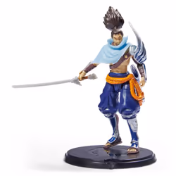 League of Legends FIGURINE 10 CM YASUO - Figurine Articulée Yasuo 10 cm A Collectionner - Avec Détails Qualité Et 1 Accessoire - Collection Champion - 6062259 - Jouet Enfant 12 ans et +