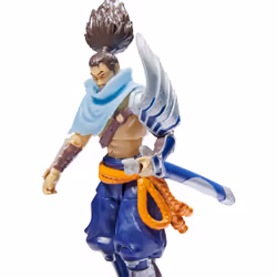 League of Legends FIGURINE 10 CM YASUO - Figurine Articulée Yasuo 10 cm A Collectionner - Avec Détails Qualité Et 1 Accessoire - Collection Champion - 6062259 - Jouet Enfant 12 ans et +