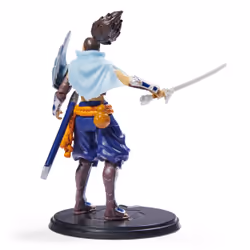 League of Legends FIGURINE 10 CM YASUO - Figurine Articulée Yasuo 10 cm A Collectionner - Avec Détails Qualité Et 1 Accessoire - Collection Champion - 6062259 - Jouet Enfant 12 ans et + - Vue supplémentaire 4