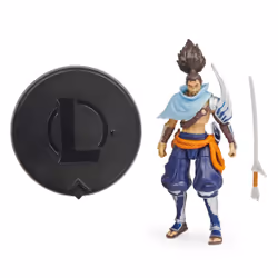League of Legends FIGURINE 10 CM YASUO - Figurine Articulée Yasuo 10 cm A Collectionner - Avec Détails Qualité Et 1 Accessoire - Collection Champion - 6062259 - Jouet Enfant 12 ans et + - Vue supplémentaire 5