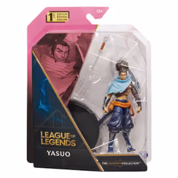 League of Legends FIGURINE 10 CM YASUO - Figurine Articulée Yasuo 10 cm A Collectionner - Avec Détails Qualité Et 1 Accessoire - Collection Champion - 6062259 - Jouet Enfant 12 ans et + - Vue supplémentaire 6