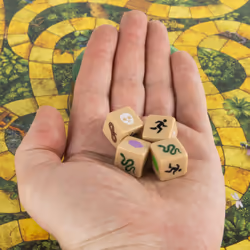 Games Jeu JUMANJI - Retro Nouvelle Edition - Jeu de Société pour Toute La Famille avec Plateau de Jeu, Nombreux Défis Et Ambiance du Film Version Française - 6062338 - Jeu 8 Ans et + - Vue supplémentaire 8