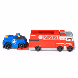 PAW Patrol La Pat' Patrouille - Pack Camion De Pompiers True Metal - Pack Camion De Pompiers Avec Véhicule Die Cast De Chase À Collectionner - - 6063231 - Jouet Enfant 3 Ans Et +