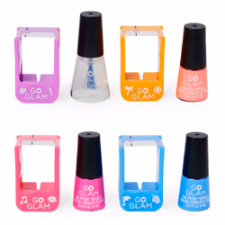 Cool Maker RECHARGES GO GLAM U-NIQUE NAIL SALON - Recharges de 4 cartouches de motifs et 3 vernis Pour Machine à Manucure et Pédicure - Fun et Facile