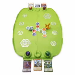 Bakugan EVOLUTIONS - ARENE DE COMBAT EVO BATTLE SAISON 4 - Arène Officielle De Combat 60 Cm - 1 Bille Exclusive 2 Bakucore 2 Cartes Collection - Dessin Animé - Jouet Enfant 6 Ans et + - Vue supplémentaire 5