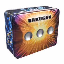 Bakugan Baku-Tin, Sectanoid, Boîte de rangement de collection avec mystère, cartes à collectionner, jouets pour garçons à partir de 6 ans