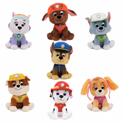 GUND LA PAT’ PATROUILLE - PELUCHE 15 CM PAW PATROL - Peluche Chiot Pat' Patrouille Taille 15 cm - Lavable En Surface - Jouet ...