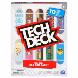 Tech Deck FINGER SKATE - - PACK 10 FINGER SKATES - Coffret De 10 Authentiques Finger Skates A Collectionner - 6061099 - Jouet ...