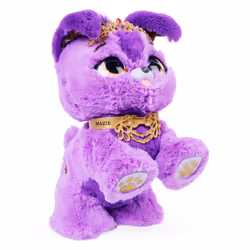 Present Pets Chiot princesse en peluche interactif avec plus de 100 effets sonores et actions (plusieurs modèles disponibles)