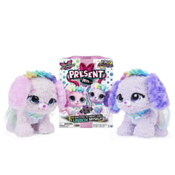 Present Pets Chiot féérique en peluche interactif avec plus de 100 effets sonores et actions (plusieurs modèles disponibles)