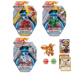 Bakugan Ultra, Dragonoid, Figurine Geogan Rising articulée de 7,6 cm et carte à collectionner
