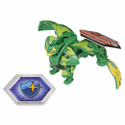 Bakugan Ultra, Dragonoid, Figurine Geogan Rising articulée de 7,6 cm et carte à collectionner