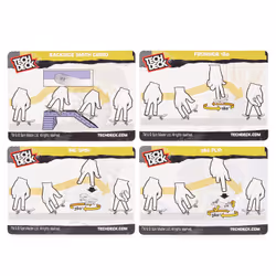 Tech Deck FINGER SKATE - - PACK VERSUS 2 FINGER SKATES - Authentiques Finger Skates A Collectionner Avec Obstacle - 6061574 - Jouet Enfant 6 Ans et + - Modèle Aléatoire - Vue supplémentaire 4