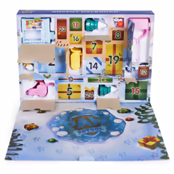 PAW Patrol LA PAT' PATROUILLE - CALENDRIER DE L'AVENT PAT' PATROUILLE - Calendrier de L'Avent pour Noël Avec 24 Surprises, Figurines et Accessoires Exclusifs - 6061678 - - Jouet Enfant 3 Ans et +