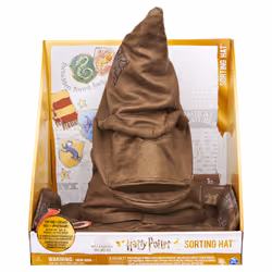 Wizarding World HARRY POTTER - CHOIXPEAU MAGIQUE INTERACTIF - Choixpeau Magique Interactif Qui Bouge Et Parle Bilingue Avec Voix Officielle