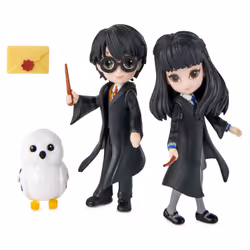 Wizarding World HARRY POTTER - PACK AMITIÉ MAGICAL MINIS HARRY &amp; CHO - Coffret Amitié 2 Figurines Poupées Articulées Harr ...