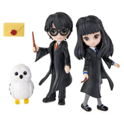 Wizarding World HARRY POTTER - PACK AMITIÉ MAGICAL MINIS HARRY & CHO - Coffret Amitié 2 Figurines Poupées Articulées Harry et Cho 8 cm Avec Accessoires - 6061832 - Jouet Enfant 5 ans et +