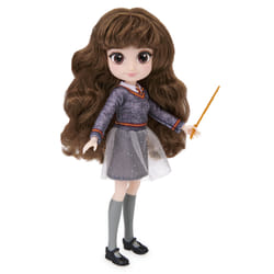 Wizarding World Harry Potter - - POUPÉE 20 CM HERMIONE GRANGER - Poupée figurine Articulée 20 cm Avec Baguette Magique et Uniforme de Poudlard - Jouet Harry Potter - Jouet Enfant 5 ans et +
