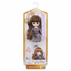 Wizarding World Harry Potter - - POUPÉE 20 CM HERMIONE GRANGER - Poupée figurine Articulée 20 cm Avec Baguette Magique et Uniforme de Poudlard - Jouet Harry Potter - Jouet Enfant 5 ans et +