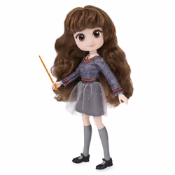 Wizarding World Harry Potter - - POUPÉE 20 CM HERMIONE GRANGER - Poupée figurine Articulée 20 cm Avec Baguette Magique et Uniforme de Poudlard - Jouet Harry Potter - Jouet Enfant 5 ans et + - Vue supplémentaire 4