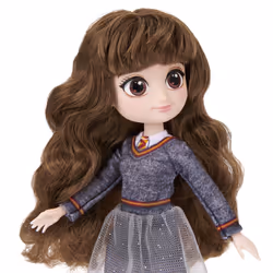 Wizarding World Harry Potter - - POUPÉE 20 CM HERMIONE GRANGER - Poupée figurine Articulée 20 cm Avec Baguette Magique et Uniforme de Poudlard - Jouet Harry Potter - Jouet Enfant 5 ans et + - Vue supplémentaire 5
