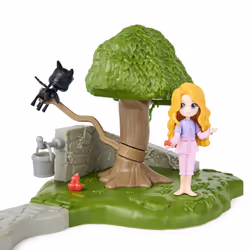 Wizarding World HARRY POTTER - PLAYSET COURS DE SOINS AUX CRÉATURES MAGIQUES - Coffret Magique Avec 1 Figurine Articulée Luna Lovegood et Accessoires - 6061845 - Jouet Enfant 5 ans et +