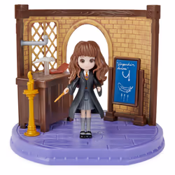 Wizarding World HARRY POTTER - PLAYSET COURS DE SORTILÈGES - Coffret Univers Magique Cours De Sortilèges Avec 1 Figurine Arti ...
