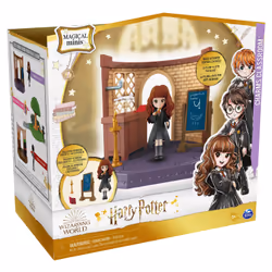 Wizarding World HARRY POTTER - PLAYSET COURS DE SORTILÈGES - Coffret Univers Magique Cours De Sortilèges Avec 1 Figurine Articulée Hermione Granger et Accessoires - 6061846 - Jouet Enfant 5 ans et + - Vue supplémentaire 8